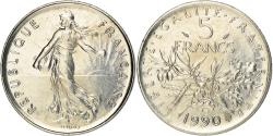 World Coins - Coin, France, Semeuse, 5 Francs, 1990, Paris, , Nickel Clad Copper-Nickel