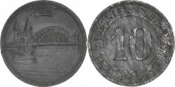 World Coins - Germany, Bonn-Siegkreis, 10 Pfennig, 1919, , Zinc