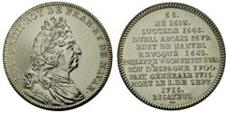 World Coins - France, Medal, Les rois de France, Louis XIV, , Copper-nickel