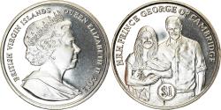 World Coins - Coin, BRITISH VIRGIN ISLANDS, Dollar, 2013, Franklin Mint, Naissance du Prince