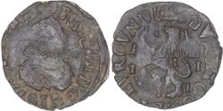 World Coins - Coin, FRENCH STATES, Franche-Comté, Philip IV, 2 Deniers, Dole,