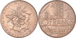 World Coins - Coin, France, Mathieu, 10 Francs, 1979, Tranche A, , Nickel-brass