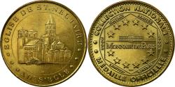 World Coins - France, Token, Tourist Token, Saint-Nectaire - l'église, Arts & Culture, 2002