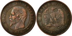 World Coins - Coin, France, Napoleon III, Napoléon III, 2 Centimes, 1855, Strasbourg