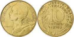 World Coins - France, 10 Centimes, Marianne, 1975, Pessac, Aluminum-Bronze,