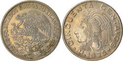 World Coins - Coin, Mexico, 50 Centavos, 1975, Mexico City, , Copper-nickel, KM:452