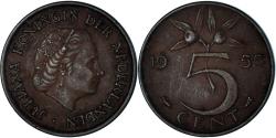 World Coins - Coin, Netherlands, 5 Cents, 1955