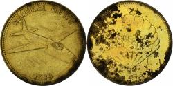 World Coins - France, Token, Collection Shell, Heinkel HE 178, Bronze-Aluminium,