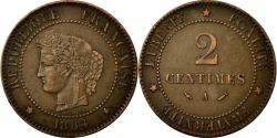 World Coins - Coin, France, Cérès, 2 Centimes, 1884, Paris, , Bronze, Gadoury:105
