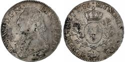 World Coins - France, Louis XVI, Écu de Béarn aux branches d'olivier, 1786, Pau, Silver