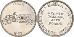 World Coins - Germany, Token, Shell, Itala, Automobile, , Copper-nickel