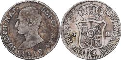 World Coins - Spain, Joseph Napolean, 4 Réales, 1812, Seville, Silver, , KM:540.2