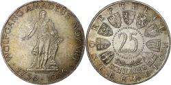 World Coins - Austria, 25 Shillings, 1956, Vienna, Silver,