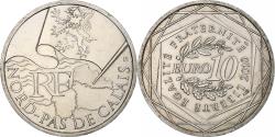 World Coins - France, 10 Euro, Nord-Pas-de-Calais, 2010, Monnaie de Paris, , Silver