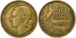 World Coins - France, 50 Francs, Guiraud, 1953, Paris, Aluminum-Bronze, , KM:918.1