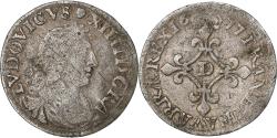 World Coins - France, Louis XIV, 4 Sols des Traitants, 1677, Vimy, Silver,