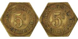 World Coins - Coin, France, 5 Centimes, , Brass, Elie:30.3