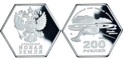 World Coins - Coin, Russia, 200 Roubles, 2021, Nouvelle Zemble.BE, , Cupronickel