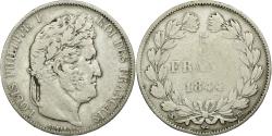 World Coins - Coin, France, Louis-Philippe, 5 Francs, 1844, Strasbourg, , Silver