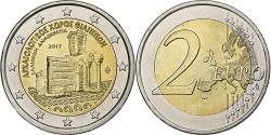 World Coins - Greece, 2 Euro, Archeological Site of Philippi, 2017, Bi-Metallic,