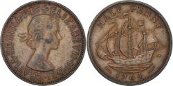World Coins - Coin, Great Britain, 1/2 Penny, 1964