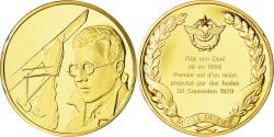 World Coins - France, Medal, L'Histoire de la Conquête de l'Air, Fritz von Opel, Aviation