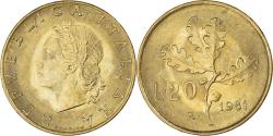 World Coins - Coin, Italy, 20 Lire, 1981, Rome, , Aluminum-Bronze, KM:97.2