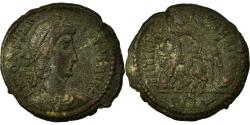 Ancient Coins - Coin, Constantius II, Maiorina, Aquileia, , Copper, Cohen:45
