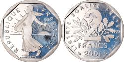 World Coins - Coin, France, Semeuse, 2 Francs, 2001, Paris, Proof, , Nickel, KM:942.2