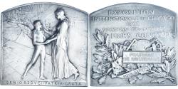 World Coins - France, Medal, Exposition Internationale de chicago, Arts & Culture, 1893