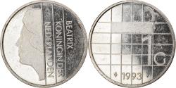 World Coins - Coin, Netherlands, Beatrix, Gulden, 1993, , Nickel, KM:205