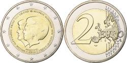 World Coins - Netherlands, 2 Euro, Abdication of Queen Beatrix, 2013, Utrecht, Bi-Metallic