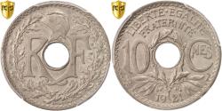 World Coins - Coin, France, Lindauer, 10 Centimes, 1921, Paris, PCGS, MS64,