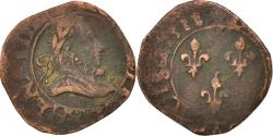 World Coins - Coin, France, Double Tournois, 1588, Amiens, , Copper, CGKL:6