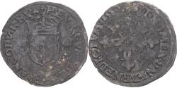 World Coins - Coin, France, Henri II, Douzain aux croissants, 1550, , Billon