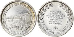 World Coins - France, Medal, Le Louvre, Palais des Rois, History, , Silver