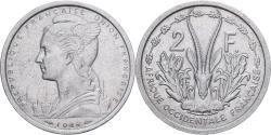 World Coins - French West Africa, 2 Francs, 1948, Paris, , Aluminum, KM:4