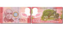 World Coins - Banknote, Costa Rica, 1000 Colones, 2010, 2009-09-02, KM:274, UNC(65-70)