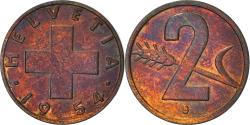 World Coins - Coin, Switzerland, 2 Rappen, 1954, Bern, , Bronze, KM:47