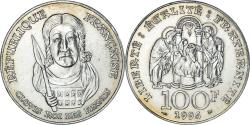 World Coins - Coin, France, Clovis, 100 Francs, 1996, Paris, , Silver, KM:1180