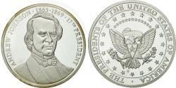 Us Coins - United States of America, Medal, Les Présidents des Etats-Unis, Andrew Johnson