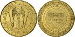 World Coins - France, Token, Les Epesses - Puy du Fou n° 6, 2016, Copper-nickel Aluminium