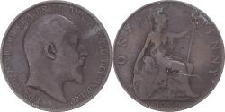 World Coins - Coin, Great Britain, Penny, 1906