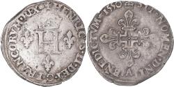 World Coins - Coin, France, Henri II, Double Sol Parisis, 1550, Paris, , Billon