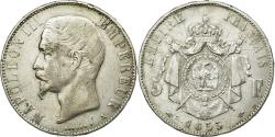 World Coins - Coin, France, Napoleon III, Napoléon III, 5 Francs, 1855, Paris,