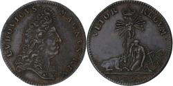 World Coins - France, Token, Louis XIV, Hollande et Belgique, Copper,