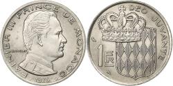 World Coins - Monaco, Rainier III, Franc, 1974, Nickel, , Gadoury:MC 150, KM:140