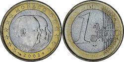 World Coins - Monaco, Rainier III, Euro, 2002, Paris, , Bi-Metallic, Gadoury:MC178
