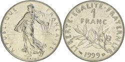 World Coins - Coin, France, Semeuse, Franc, 1999, Paris, O.Roty, , Nickel, KM:925.1