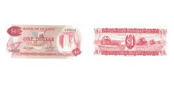 World Coins - Banknote, Guyana, 1 Dollar, KM:21e, UNC(65-70)